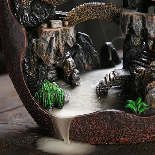 SMOKE WATERFALL™ INCENSE BURNER