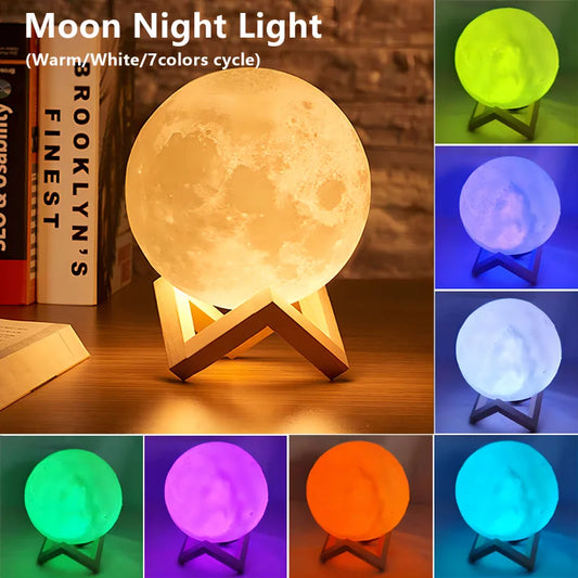 GALAXY DREAMS LED MOON LIGHT