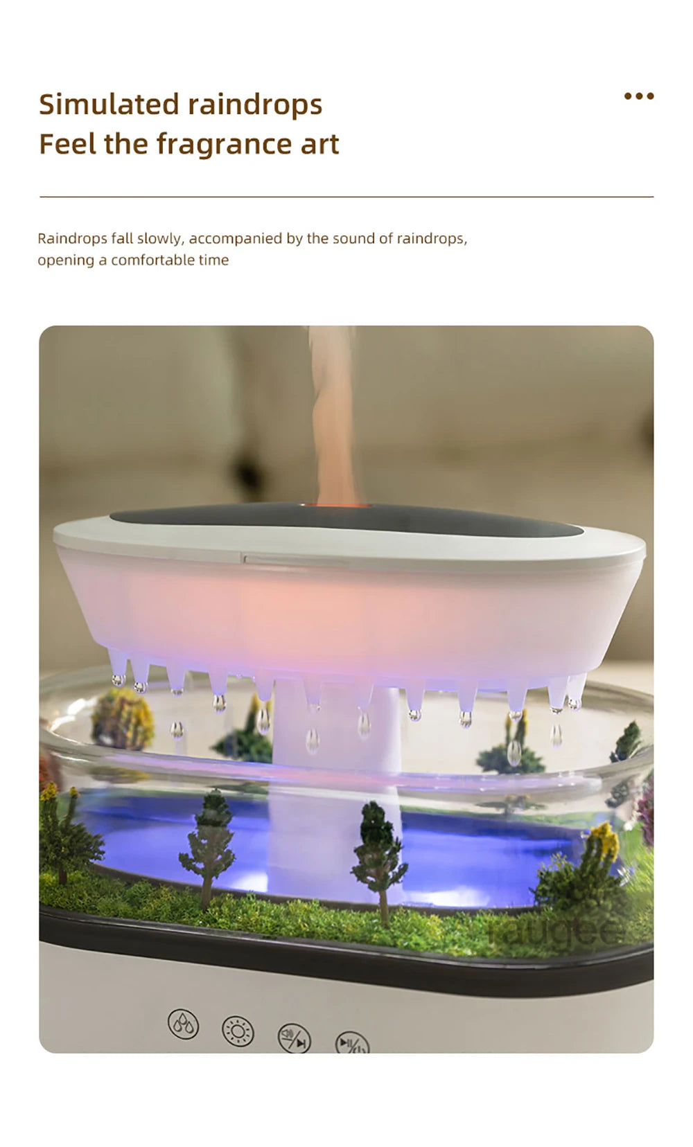 RAINDROP GLOW AROMA DIFFUSER