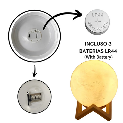 GALAXY DREAMS LED MOON LIGHT