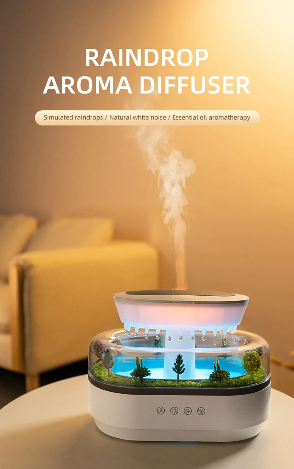 RAINDROP GLOW AROMA DIFFUSER