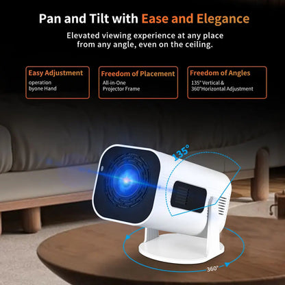 SMARTBEAM 350 – 4K PORTABLE WIFI 6 MINI PROJECTOR WITH ANDROID 11