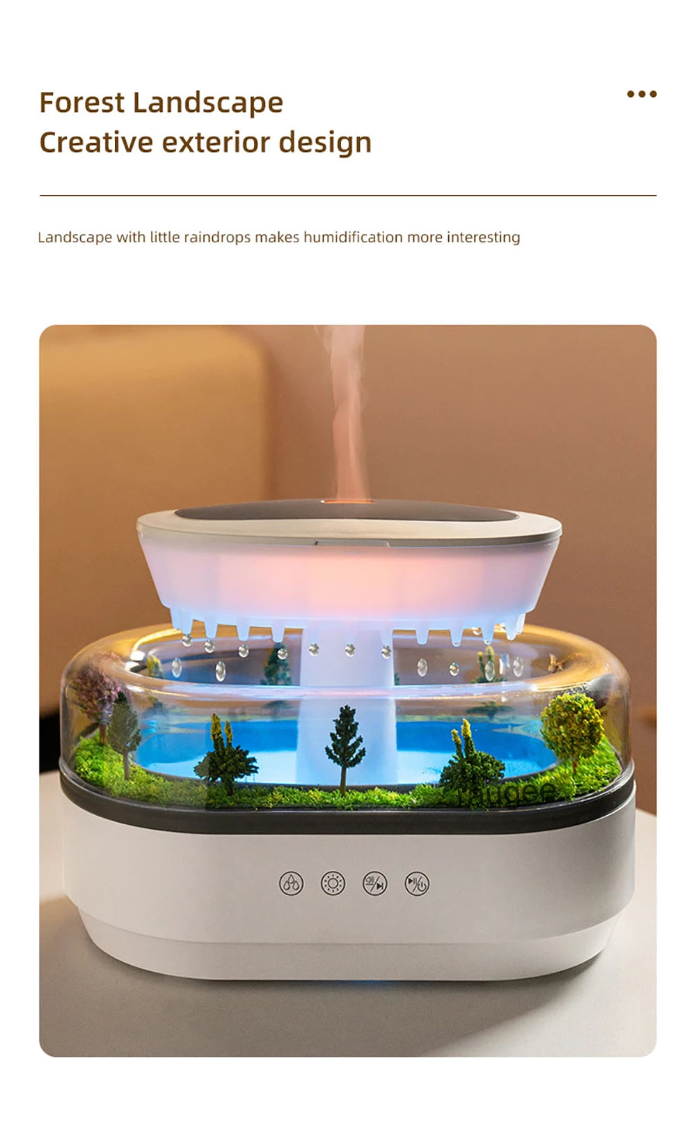 RAINDROP GLOW AROMA DIFFUSER