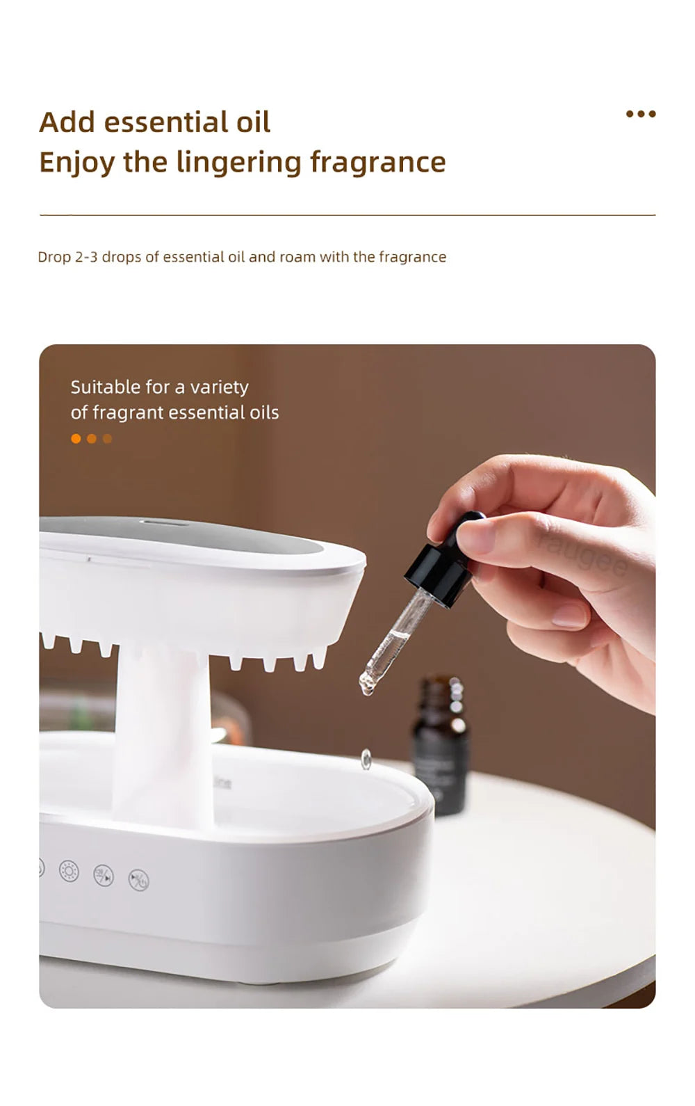 RAINDROP GLOW AROMA DIFFUSER