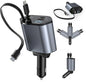⚡ SwiftCharge 4-in-1 Retractable Car Charger
