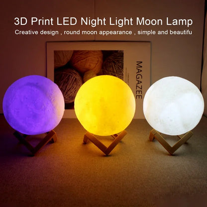 GALAXY DREAMS LED MOON LIGHT