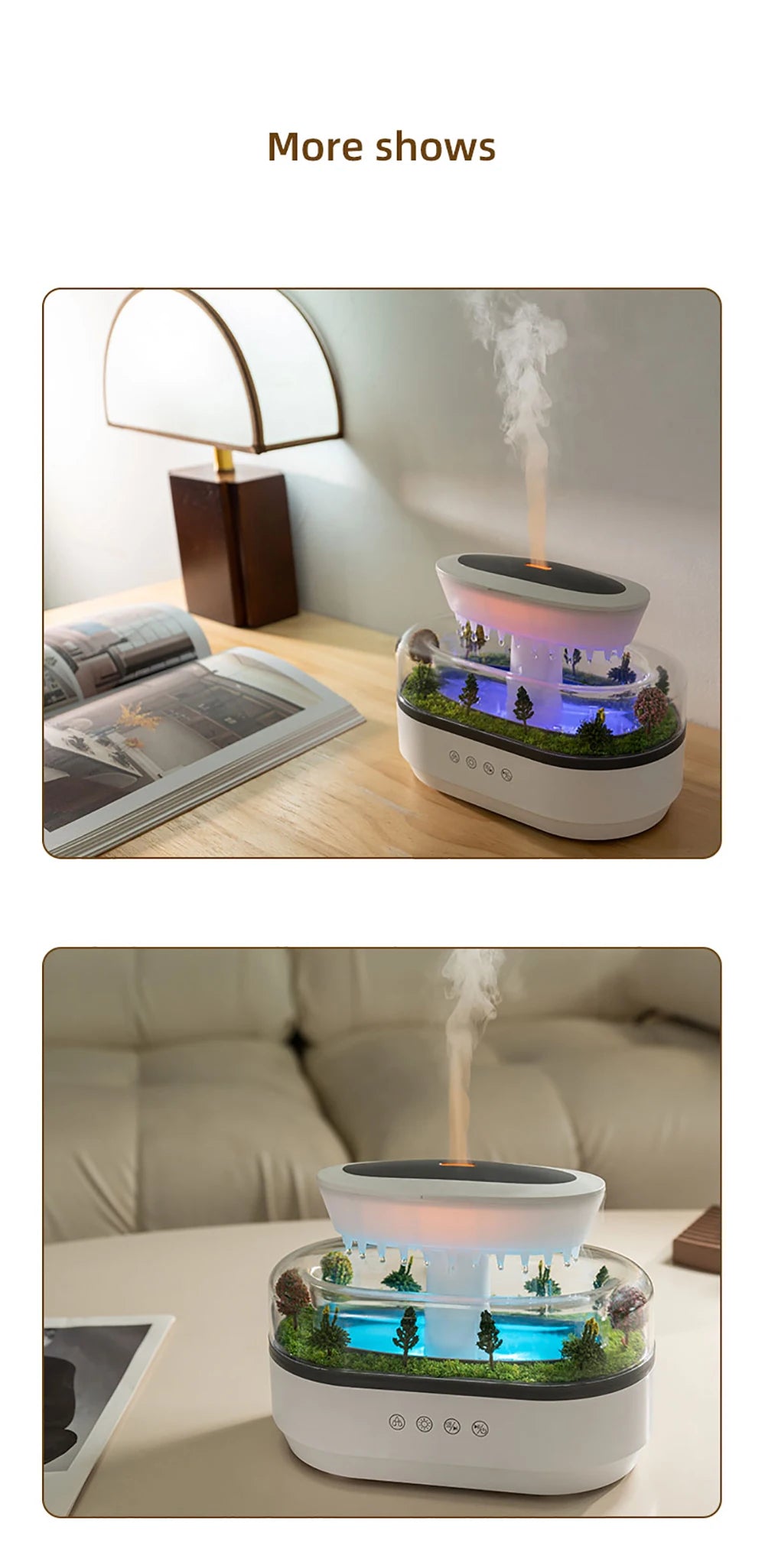 RAINDROP GLOW AROMA DIFFUSER
