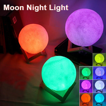 GALAXY DREAMS LED MOON LIGHT