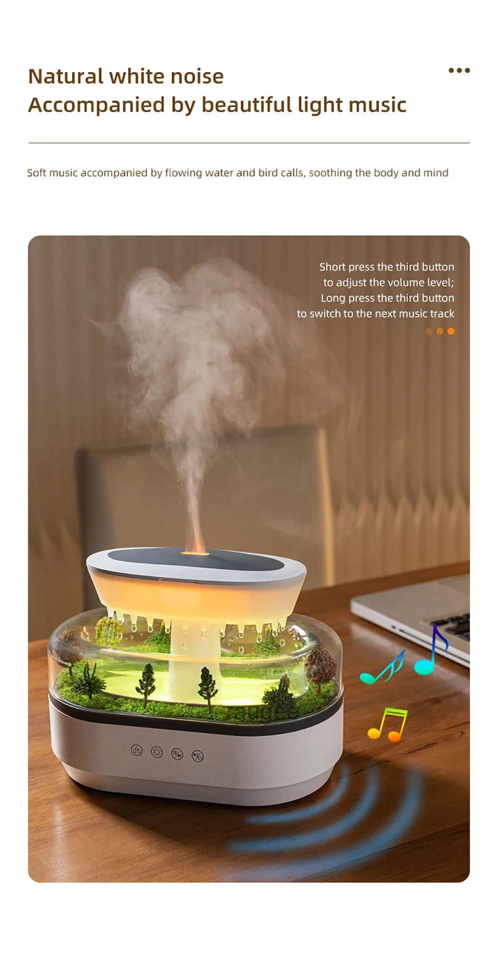 RAINDROP GLOW AROMA DIFFUSER