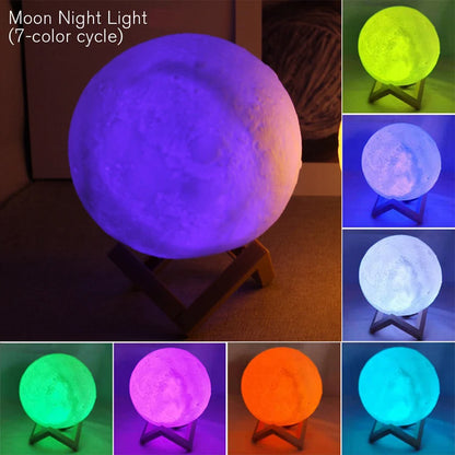 GALAXY DREAMS LED MOON LIGHT