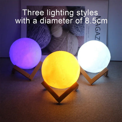 GALAXY DREAMS LED MOON LIGHT