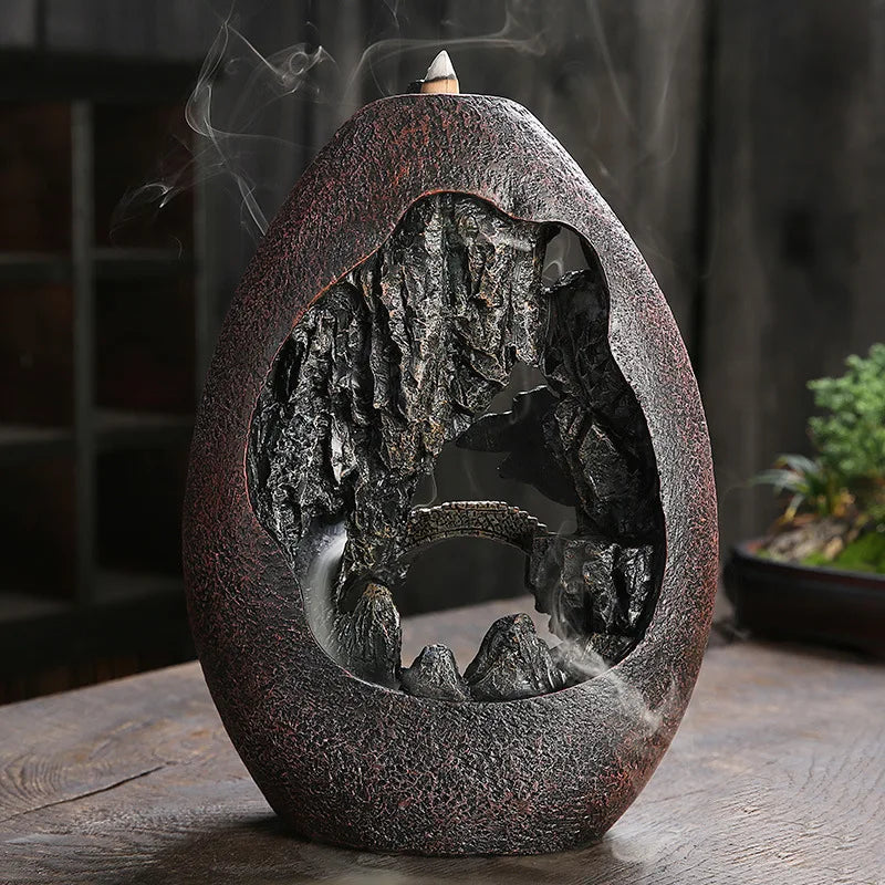 SMOKE WATERFALL™ INCENSE BURNER