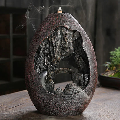 SMOKE WATERFALL™ INCENSE BURNER